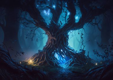 Dark Fantasy Forest