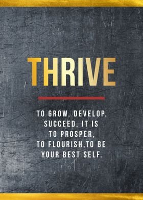 thrive