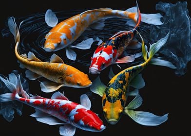 Koi fish japanese