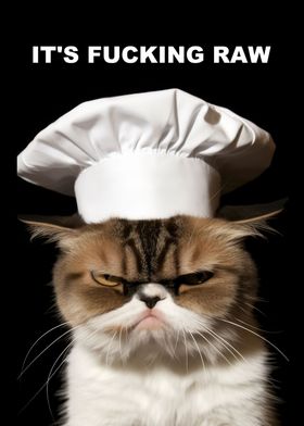 Its Raw Meowster Chef Meme