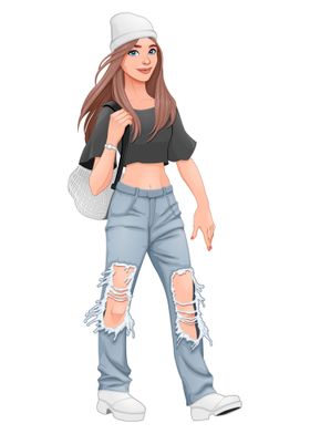 Street Fashion Girl