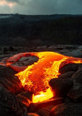 Lava flow