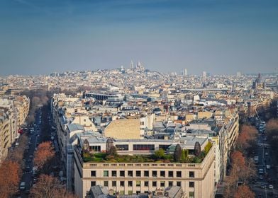  view to Sacre Coeur Basil