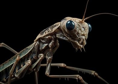 Stick insect portrait