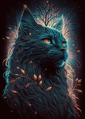 Maine Coon Cat Fairy tale