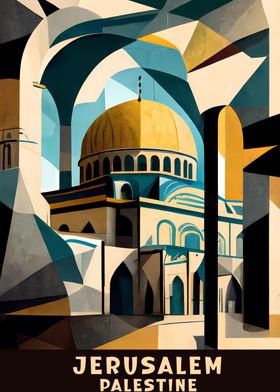 Jerusalem Palestine Poster