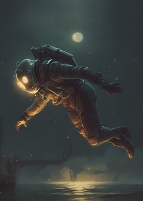 Futuristic Astronaut