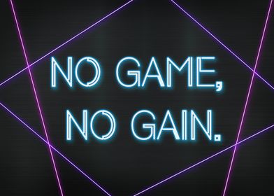 No game no gain