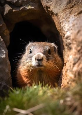 Cute Marmot