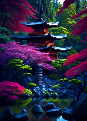 Mystic Japanese Garden