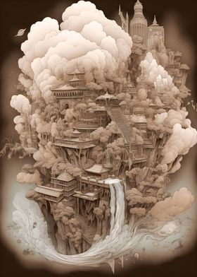 Cloud Shrouded palace