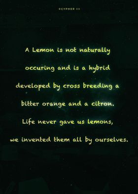 Lemons