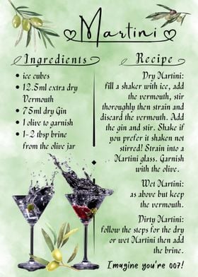 Martini Classic Cocktail