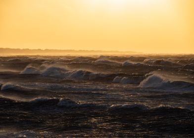 Sunset And The Sea