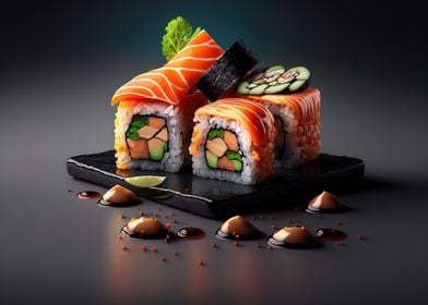 sushi japan food