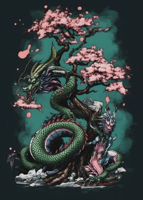 Dragon Floral 2