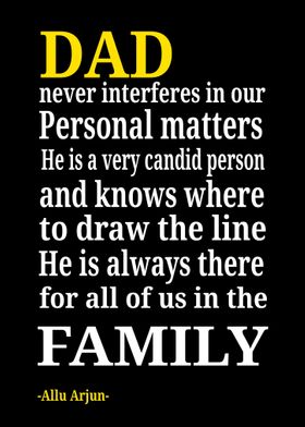 Quotes about DAD