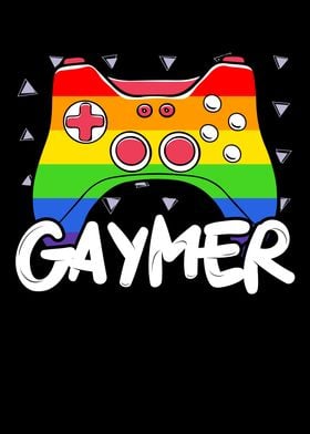 Gaymer Video Game Rainbow