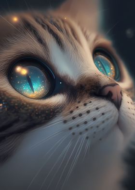 Fantasy Eye Cat