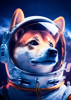 Shiba Inu Astronaut