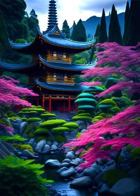 Mystic Japanese Garden