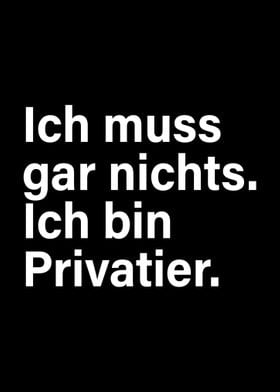 Ich Bin Privatier