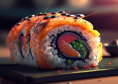 sushi japan food