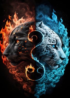 Yin yang Panther