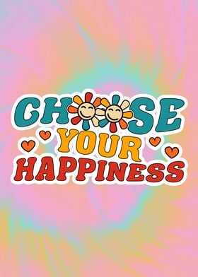 Happiness Cute Boho Quote