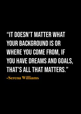 Serena Williams Quote 