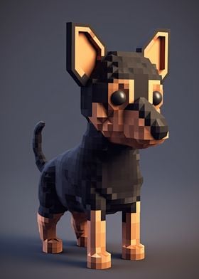 Miniature Pinscher 8bit