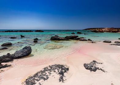 Sandy beach Greek Island 