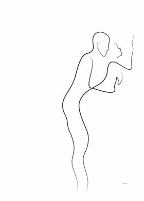 Sex pose line art