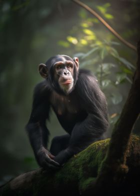 Beautiful Chimpanzee