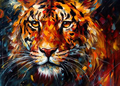 Abstract Tiger