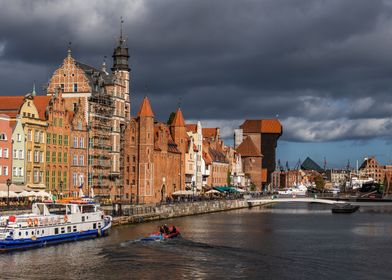 Gdansk City Skyline