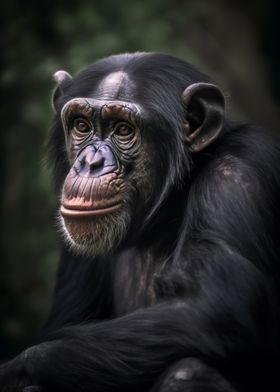 Chimpanzee CloseUp