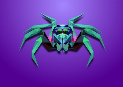 Spider Lowpoly