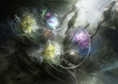 Abstract Space Art 6