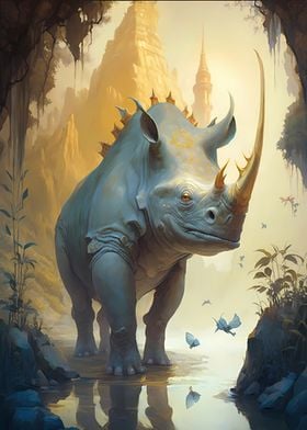 Rhino Mythic creatures