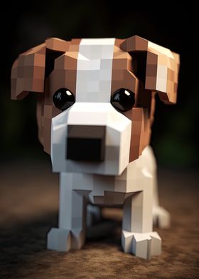 Jack Russell Terrier 8bit