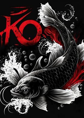 Koi fish japanese