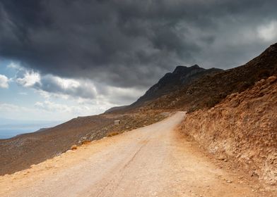 Road to Balos, Crete