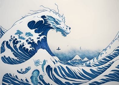 Great Wave Off Dragon