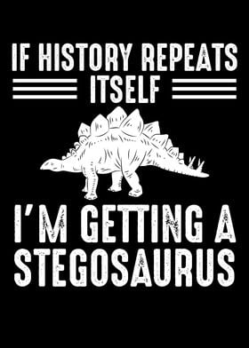 I am getting a stegosaurus