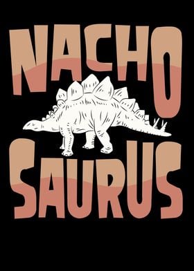 Nacho food stegosaurus