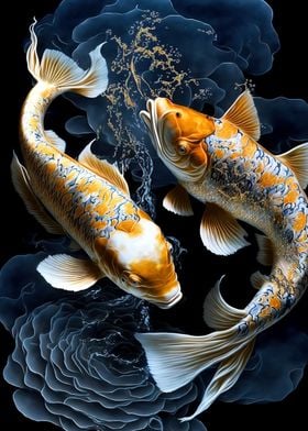 Koi fish japanese