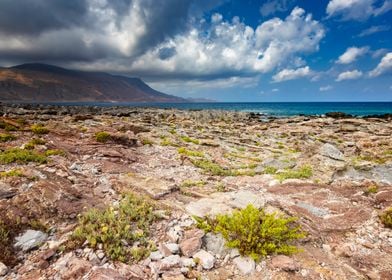 Seascape on a Crete Island