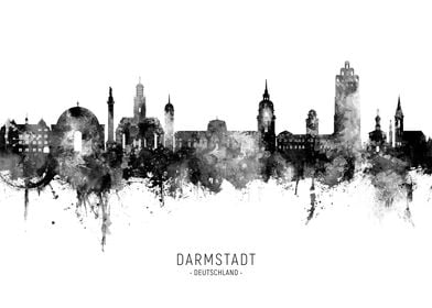 Darmstadt Skyline