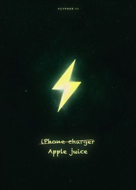 Chargers and juice